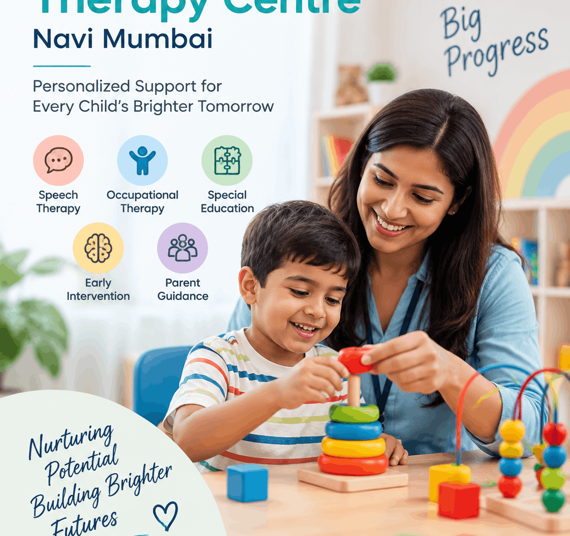 Illustration for: Developmental Therapy Centre Navi Mumbai: Supporting Children’s Growth and Development
