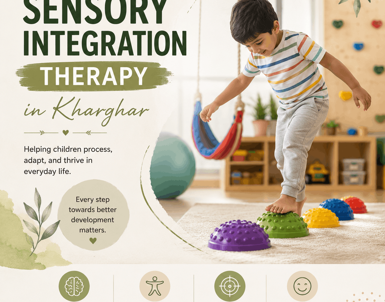 Illustration for: Sensory Integration Therapy in Kharghar: A Supportive Approach for Children