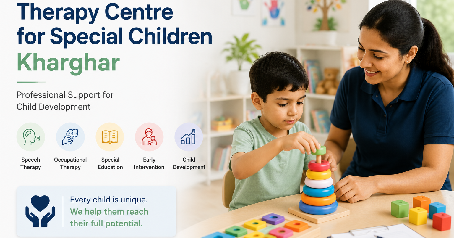 Illustration for: Therapy Centre for Special Children Kharghar – Helping Children Grow with Care and Support