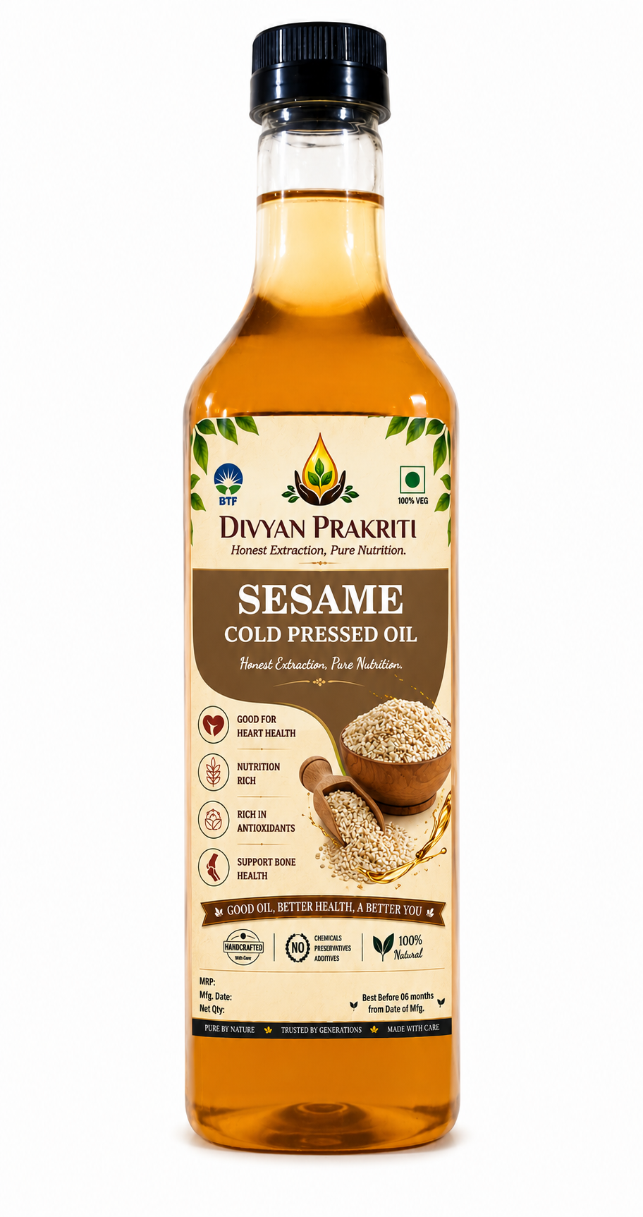 Sesame Oil bottle